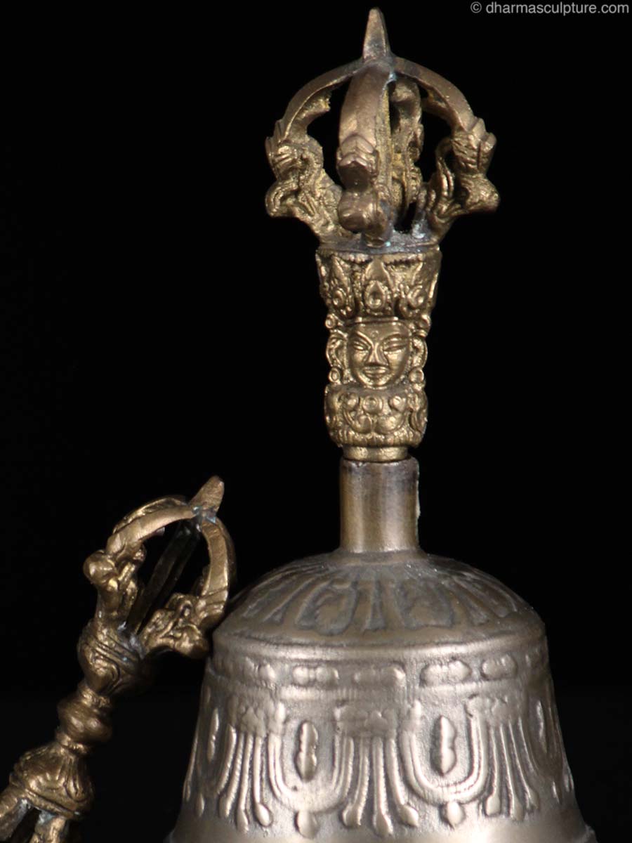 Buddhist Bell and Dorje | Ghanta and Vajra (6n53)